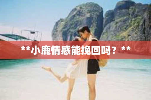 **小鹿情感能挽回吗？**