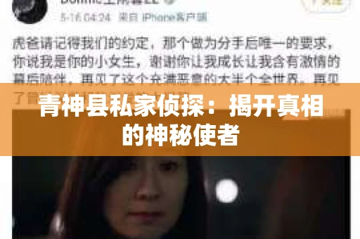 青神县私家侦探：揭开真相的神秘使者