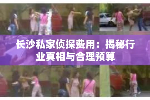 长沙私家侦探费用：揭秘行业真相与合理预算