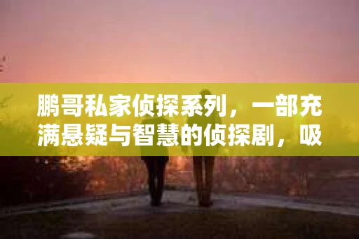 鹏哥私家侦探系列，一部充满悬疑与智慧的侦探剧，吸引了无数观众的眼球。今天，就让我带你走进这个充满神秘色彩的侦探世界，一起在线观看鹏哥私家侦探系列，感受那扣人心弦的故事情节。