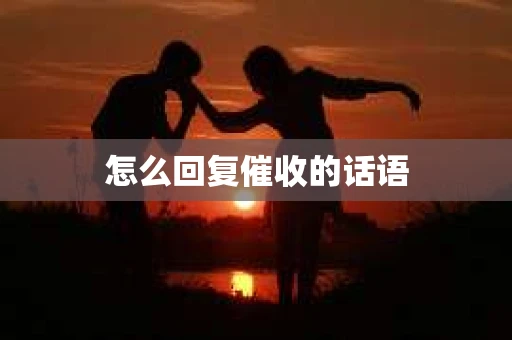 怎么回复催收的话语