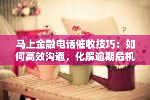 马上金融电话催收技巧：如何高效沟通，化解逾期危机