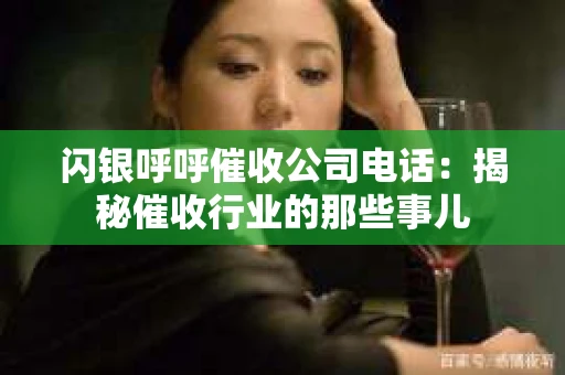 闪银呼呼催收公司电话：揭秘催收行业的那些事儿