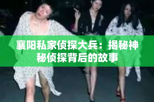 襄阳私家侦探大兵：揭秘神秘侦探背后的故事
