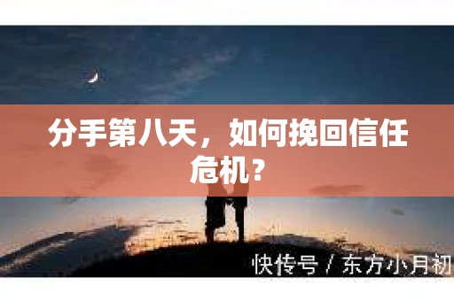 分手第八天，如何挽回信任危机？