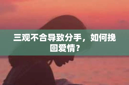 三观不合导致分手，如何挽回爱情？