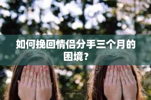 如何挽回情侣分手三个月的困境？
